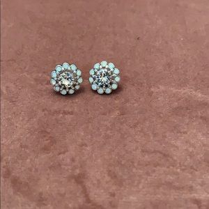 Celestial Frost Stud Earrings